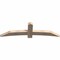 Ekena Millwork Bellingham Smooth Timber Gable Bracket, Douglas Fir, 72"W x 21"H x 3 1/2"D x 5 1/2"F, 7/12 Pitch GBW072X21X0406BEL00SDF - alternate 3